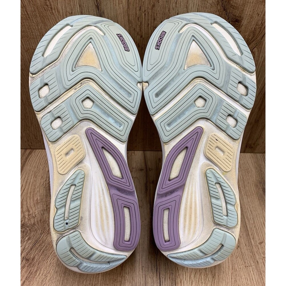 Brooks Revel Womens Size 11 Running Shoes White Purple Athletic Sneakers - Picture 5 of 12